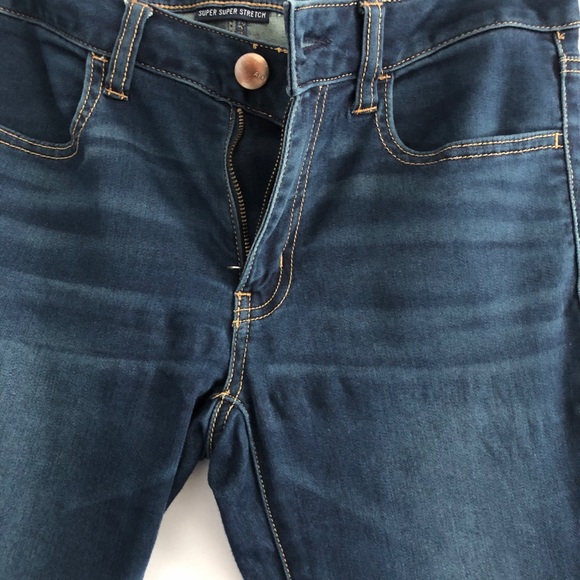 American Eagle Super Super Stretch Jegging Blue 8 - Picture 6 of 9